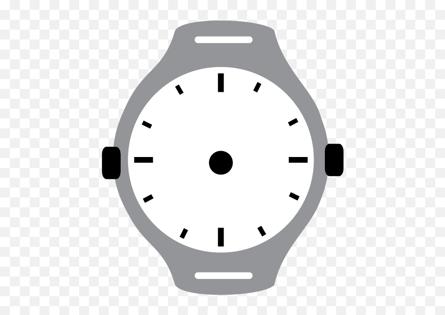 Clock Face - Grey Wristwatch Circle Clipart Full Size Clock Png,Watch Face Png