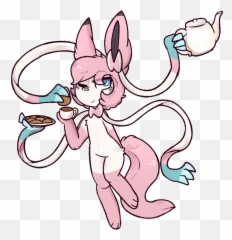 Sylveon Doodle Books Furry Art Pokemon Eevee - Sylveon Doodle Art Png,Sylveon Transparent