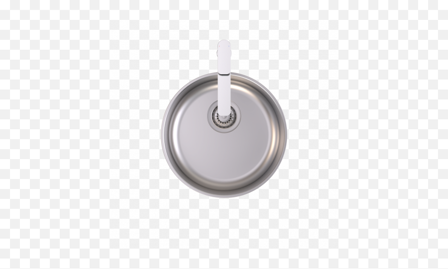 Luna Round Bowl Undermount And Overmount Caroma - Round Kitchen Sink Top View Png,Kitchen Sink Png