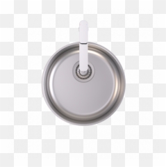 Luna Round Bowl Undermount And Overmount Caroma - Round Kitchen Sink Top View Png,Kitchen Sink Png