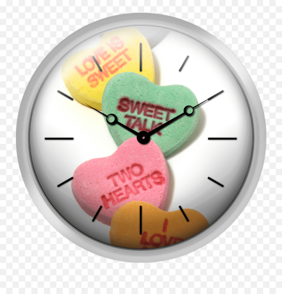 Xpress Clocks - Gallery Valentine Candy Hearts Girly Png,Candy Hearts Png