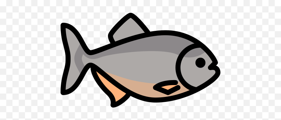 Piranha Fish Png Icon - Ryba Szablon Do Druku,Piranha Png