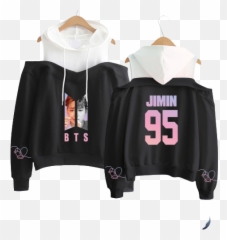 Bts Jimin Hoodies Harajuku Kpop Love Yourself Sweatshirt - Bts png