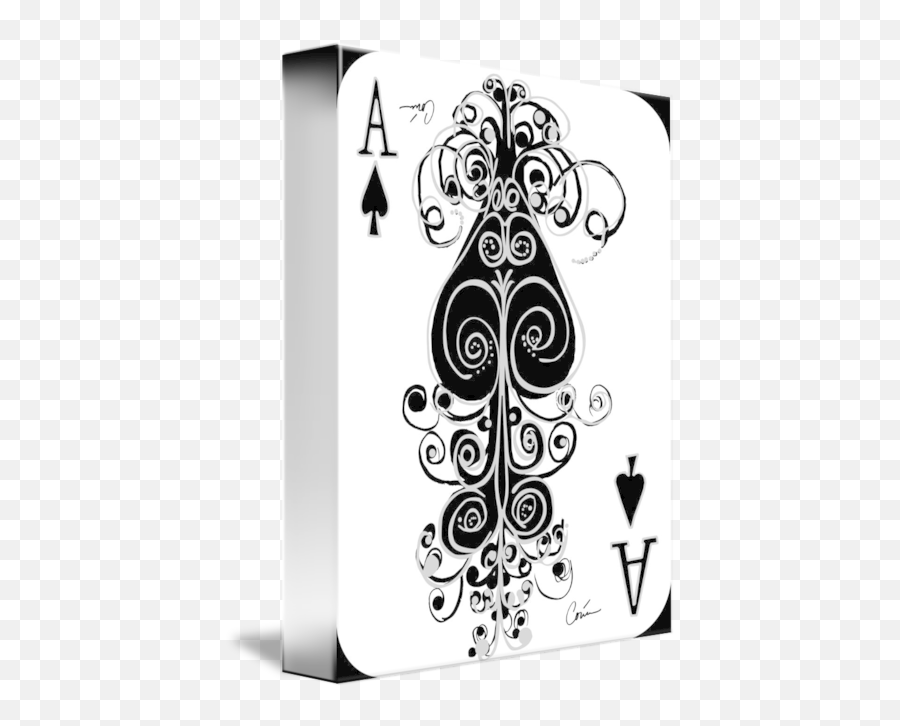 Ace Of Spades Symbol Success By Corina Bakke - Decorative Png,Ace Of Spades Logo