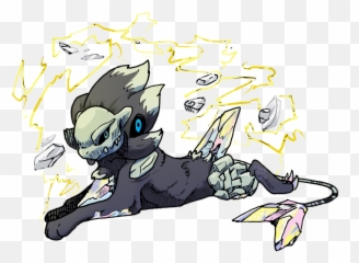 More Amazing Fanart Of My Mega Steelix - Luxray Fusion Png,Luxray Png