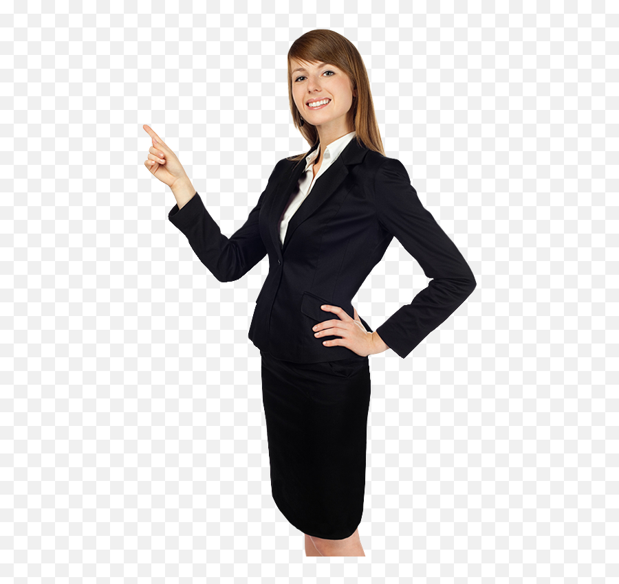 Receptionist Standing Png 3 Image - Female Woman Png,Receptionist Png