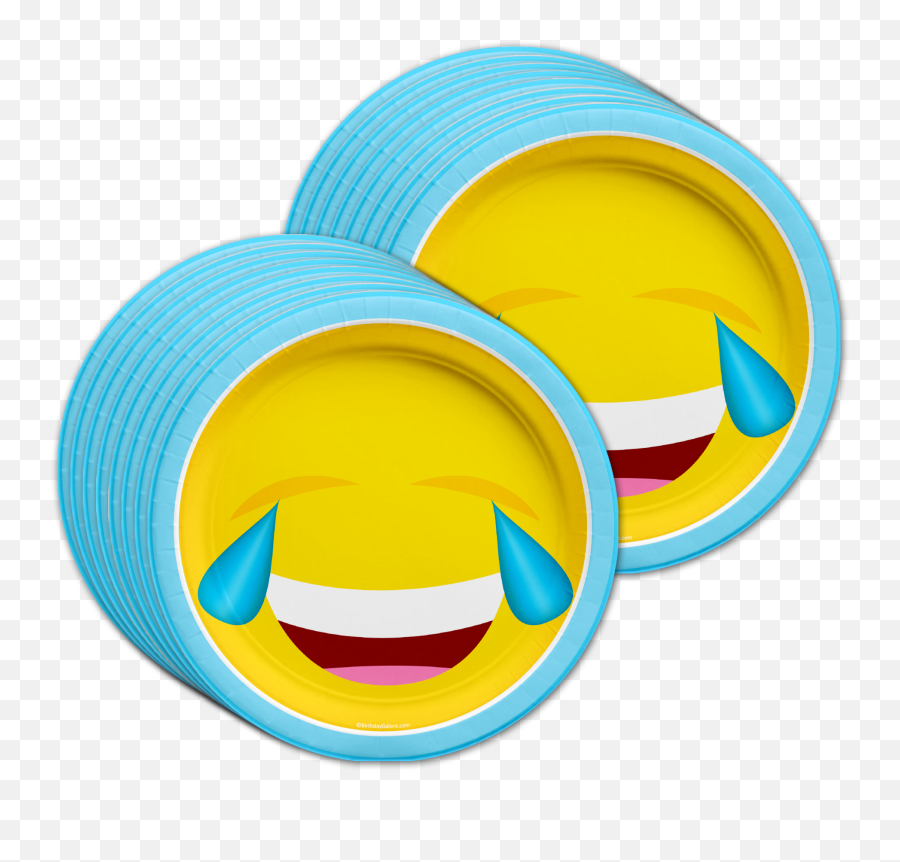 Emoji Birthday Party Tableware Kit For 16 Guests - Happy Png,Party Emoji Transparent