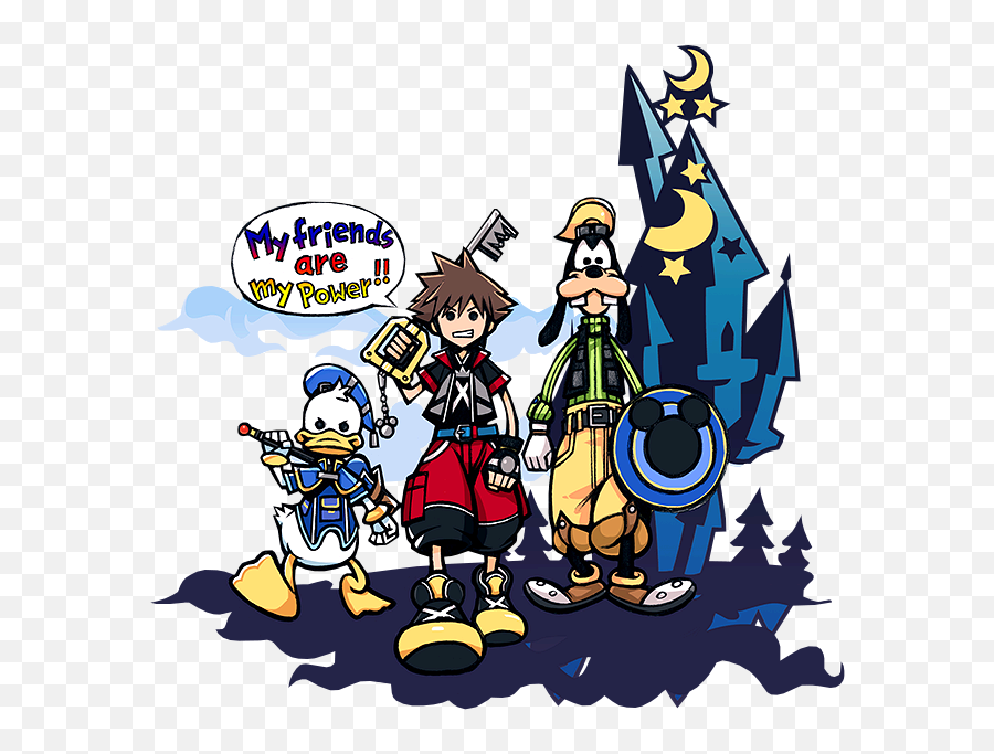 Donald Duck Goofy Page 6 - Zerochan Anime Image Board Fictional Character Png,Kingdom Hearts 358/2 Days Logo