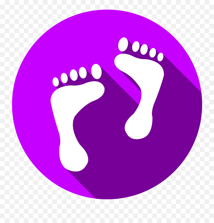 Feet Icon Button - Füße Icon Png,Feet Icon