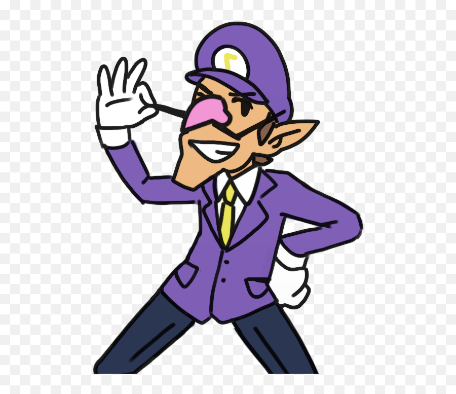 Waluigi Dating Sim 2 The Wah Chronicles Devpost - Cartoon Png,Waluigi Transparent