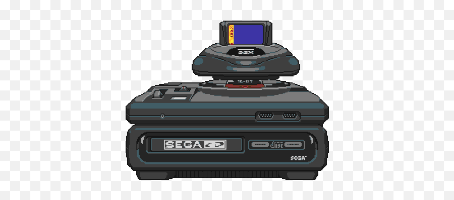 Sega Cd Genesis Gif - Sega Genesis Console Gif Png,Sega Cd Icon