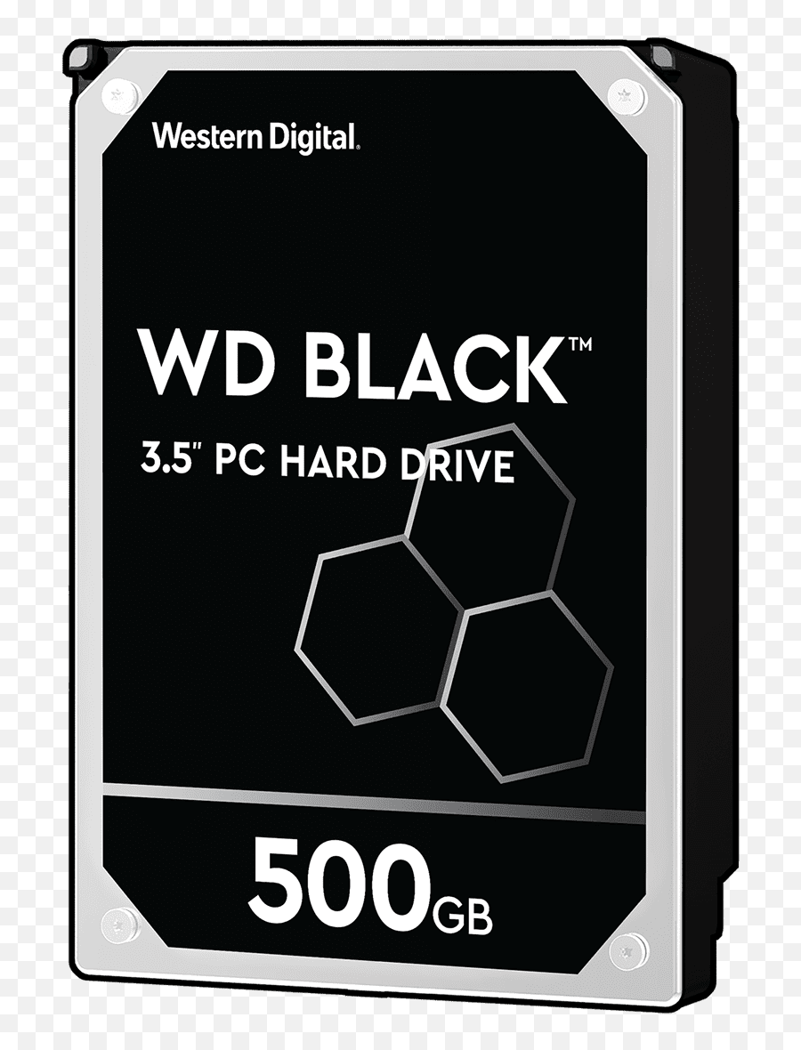 Wd Black Performance Desktop Hard Drive - Wd Black 1tb Hdd Png,Black Square Png
