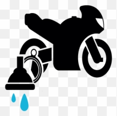 Download Motorcycle Clipart Wash - Motorcycle Wash Icon Car And Bike Wash Logo Png,Motorcycle Clipart Png
