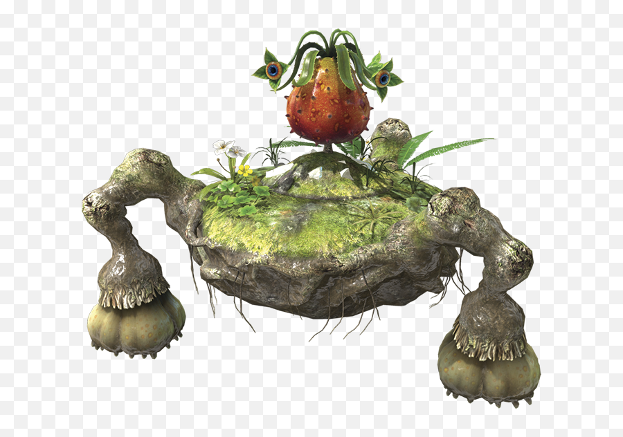 Quaggled Mireclops - Pikipedia The Pikmin Wiki Pikmin 3 Quaggled Mireclops Png,Rock Icon Dies