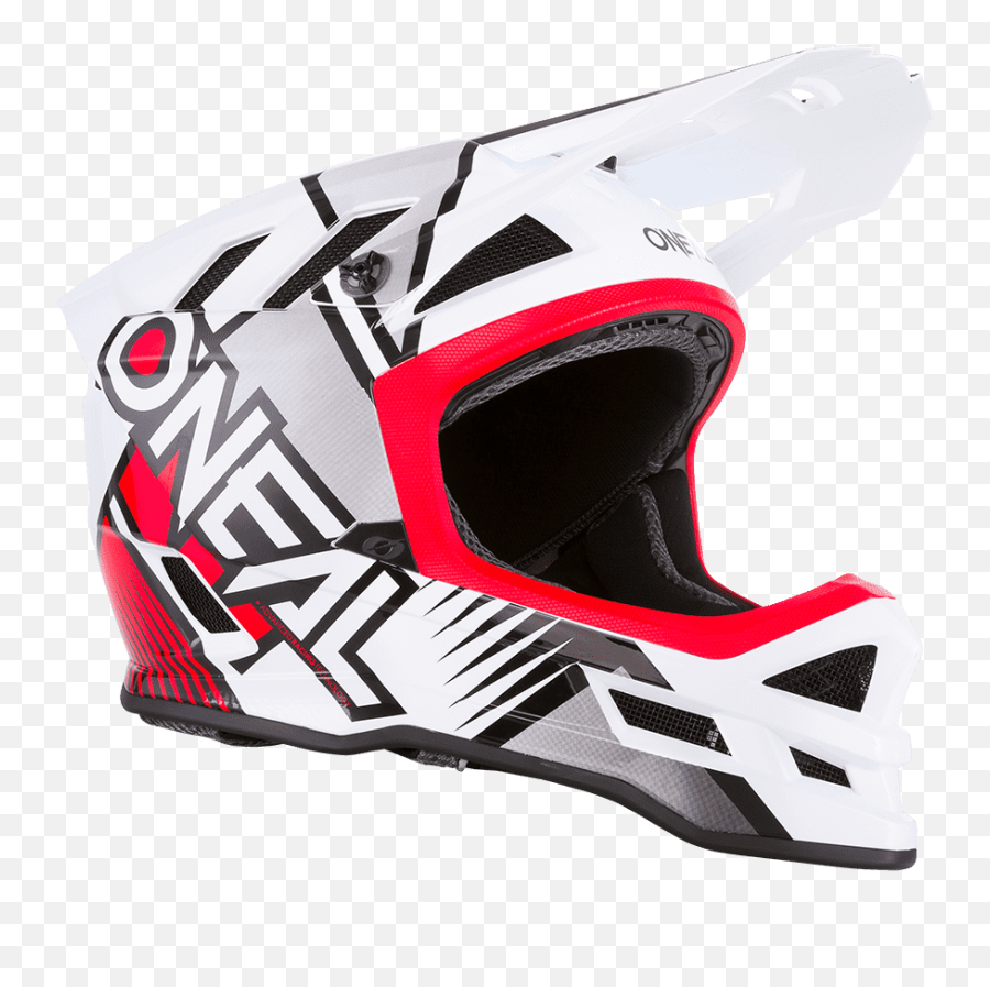 Blade Polyacrylite Helmet Delta Whitered - Oneal Perú Motorcycle Helmet Png,Icon Speedmetal Helmet