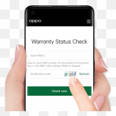 Oppo Official Site Global - Oppo A53 Warrenty Check png