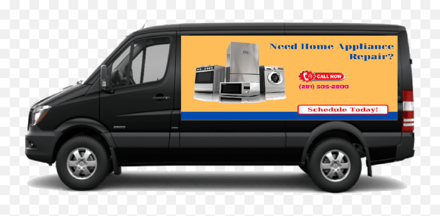 Best Appliance Repair In Houston - Professional Refrigerator Black Mercedes Sprinter Van Png,Electrolux Icon Refridgerator