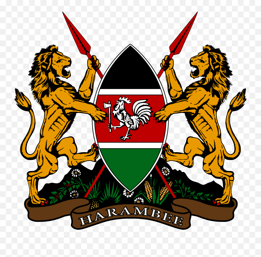 Harambee - Wikipedia Coat Of Arms Kenya Png,Harambe Transparent