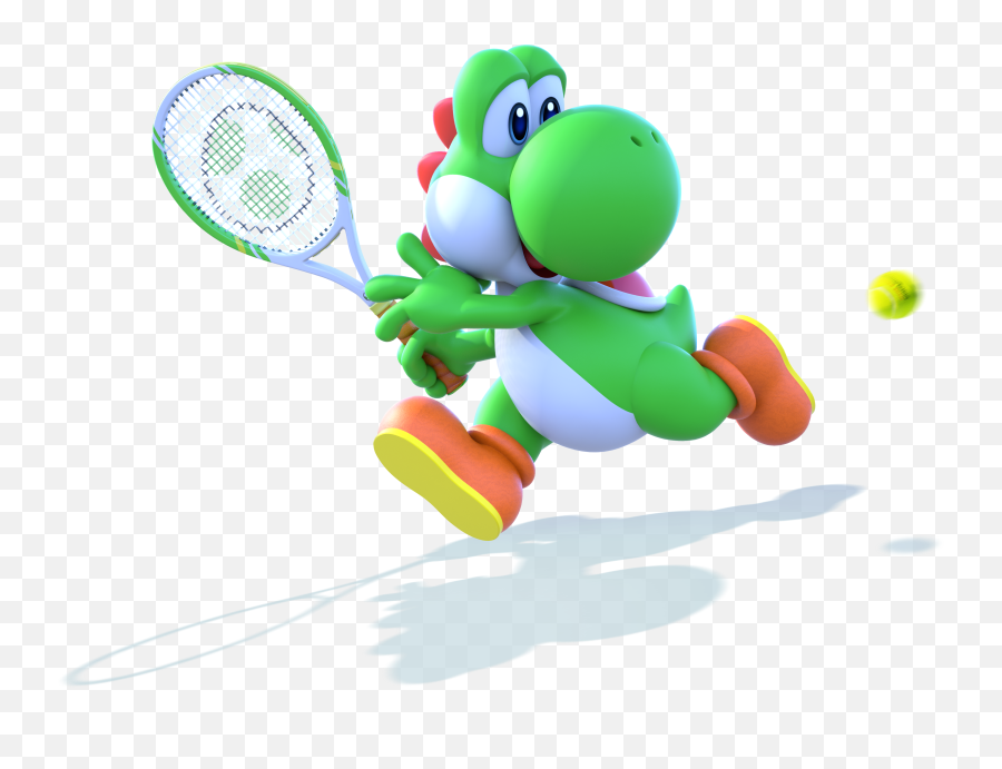 Mario Tennis Aces Transparent Png Arts - Yoshi Mario Tennis Aces,Yoshi Png