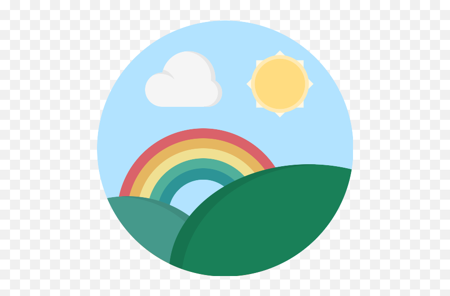 Rainbow Border Vector Svg Icon - Png Repo Free Png Icons Rainbow Flat Icon,Rainbow Icon
