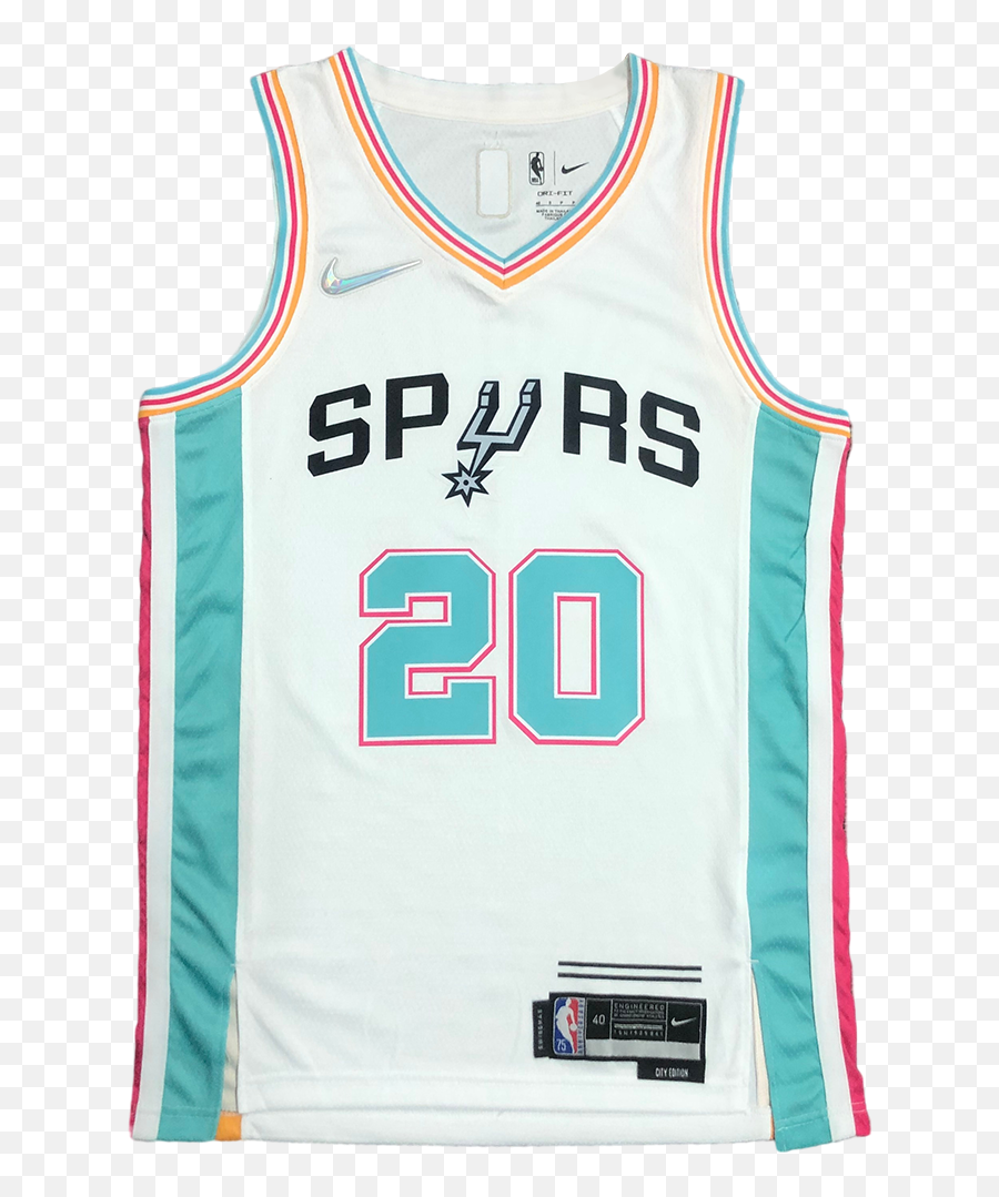 Manu Ginobili 20 San Antonio Spurs City Edition 202122 - Spurs City Edition 2022 Ginobili Png,Divo Icon