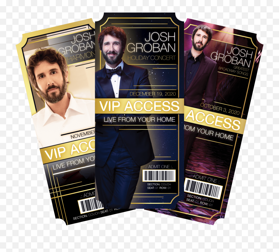 94 Music Ideas Swing Dancing Dance Videos - Josh Groban Holiday Concert Ticket Png,Icon Patrick Swayze