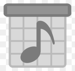 Software Music Icon Grey Color Public Domain Vectors - Gardens By The Bay Png,Music Icon Black And White