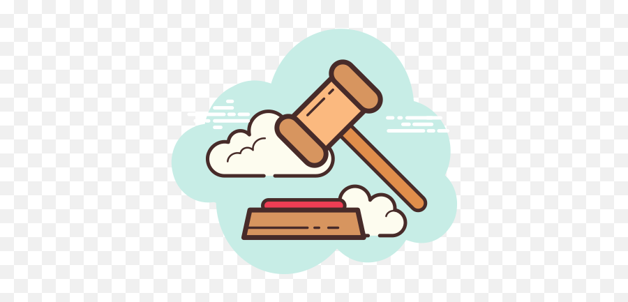 Law Icon In Cloud Style - Law Icon Png,Legislation Icon