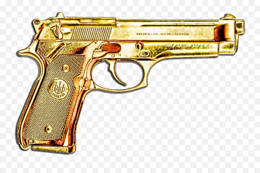 Image Result For Gold Gun Motorbike - Golden Gun Png,Weapons Png