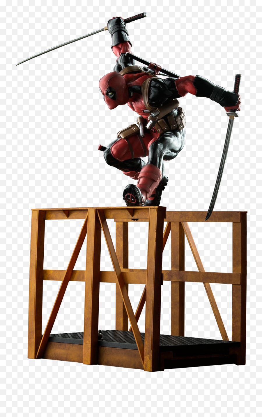 Download Super Deadpool Marvel Now 16th Scale Artfx Statue - Lumber Png,Deadpool Png