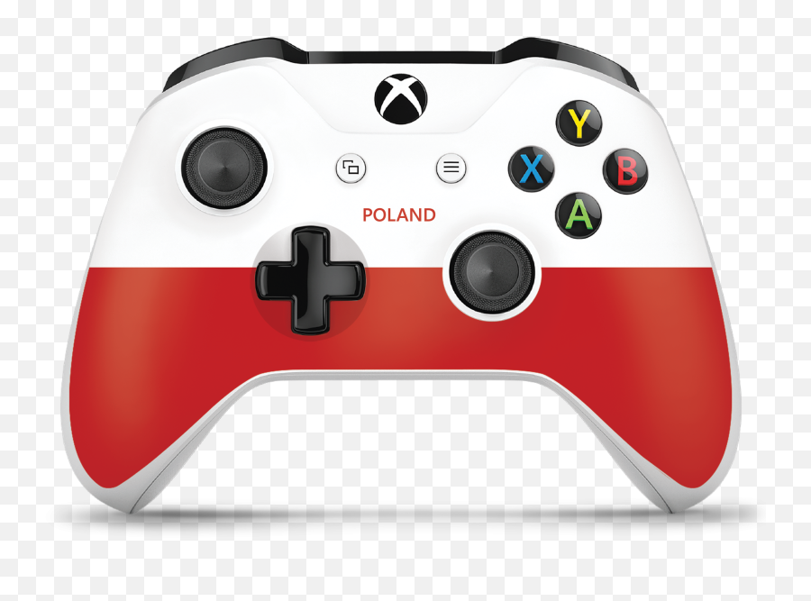 Authentic Officially Licensed Xbox One Poland Flag Controller Skin - Xbox 1 Controller Nz Png,Poland Flag Png
