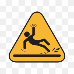 High Voltage Warning Sign Transparent Png - Stickpng Wet Floor Warning Sign,Warning Sign Png