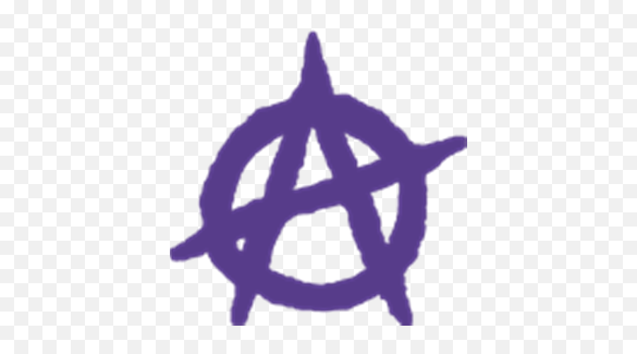 Light Purple Anarchy Logo - Purple Anarchy Symbol Png,Anarchy Logo