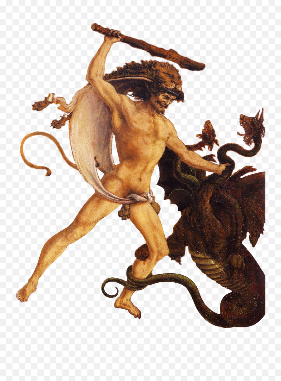 Fileantonio Del Pollaiolo - Hercules And The Hydra No Hercules And The Hydra 1475 By Antonio Pollaiolo Png,Hercules Png