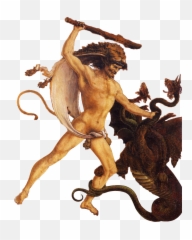 Fileantonio Del Pollaiolo - Hercules And The Hydra No Hercules And The Hydra 1475 By Antonio Pollaiolo Png,Hercules Png