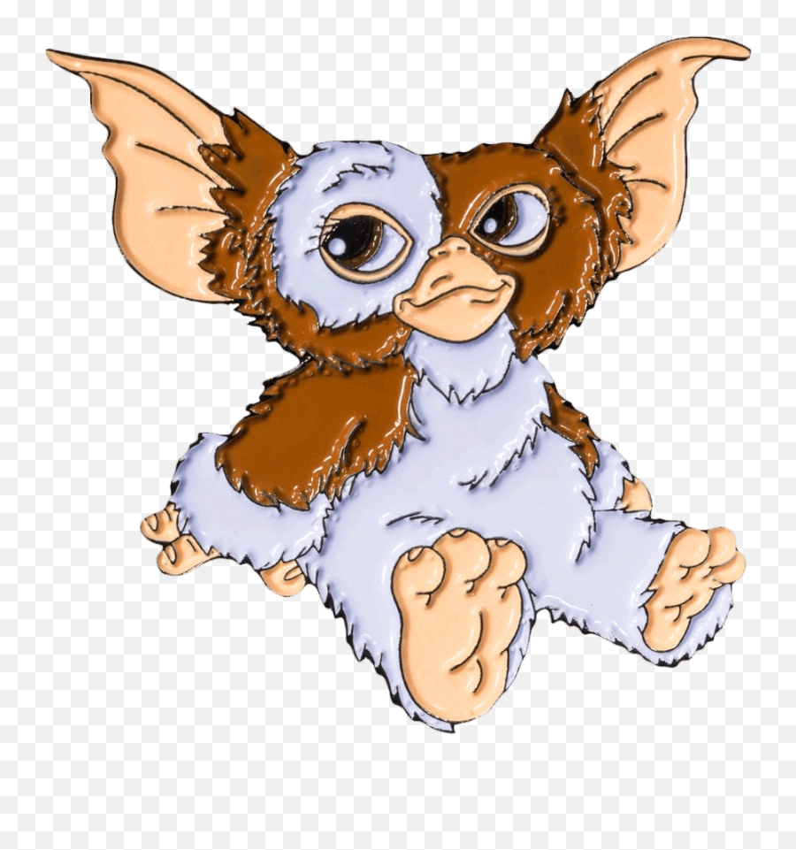 Gremlins - Gizmo Sitting Enamel Pin Gizmo Clipart Transparent Background Png,Gizmo Png