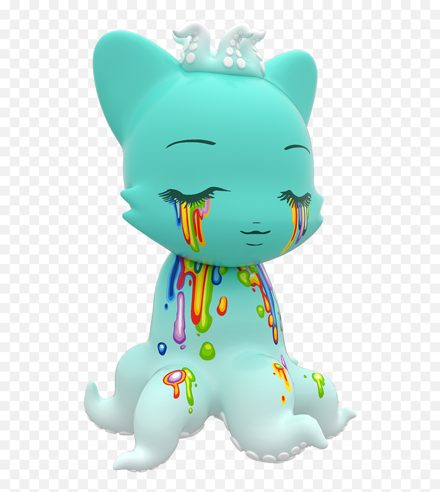 Tentaclanky Tears Janky By Camilla Du0027erico X Tentacle Kitty Superplastic - Janky Series 1 Png,Tears Transparent