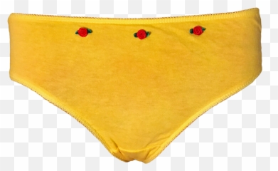 Download Hd Yellow Rose Panty - Briefs Png,Panties Png