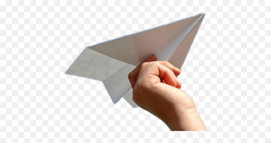 Hand Holding Paper Plane Transparent - Hand Holding Paper Plane Png,Paper Airplane Png
