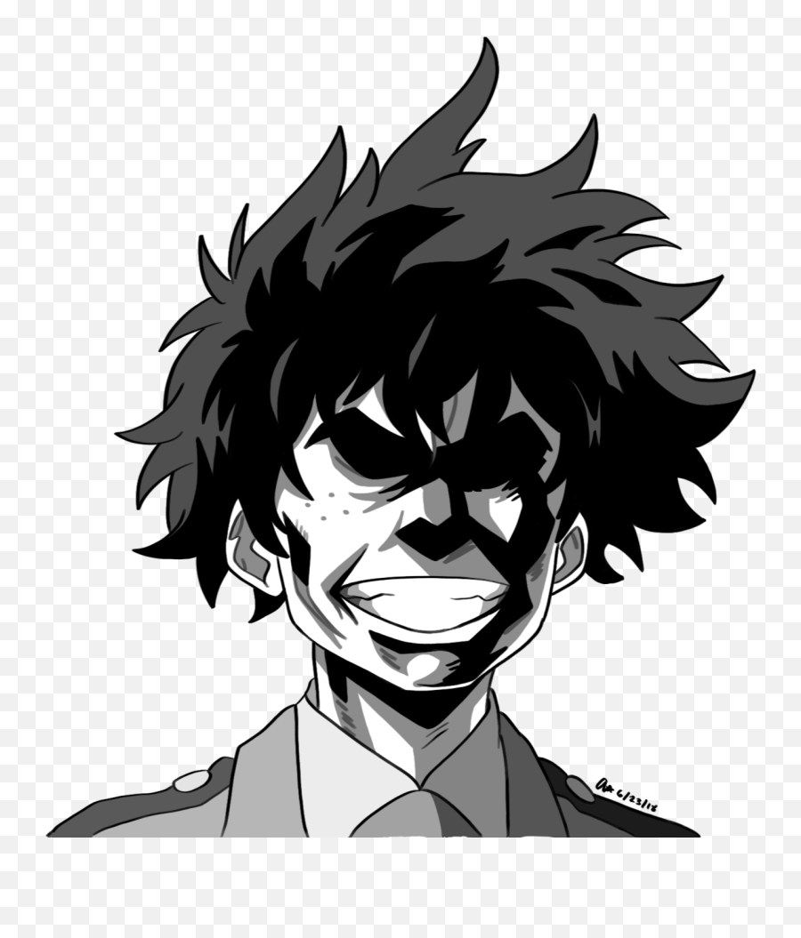 Andysfanart Bnha Bokunoheroacademia - Deku Midoriya All Might Face Png,All Might Face Png