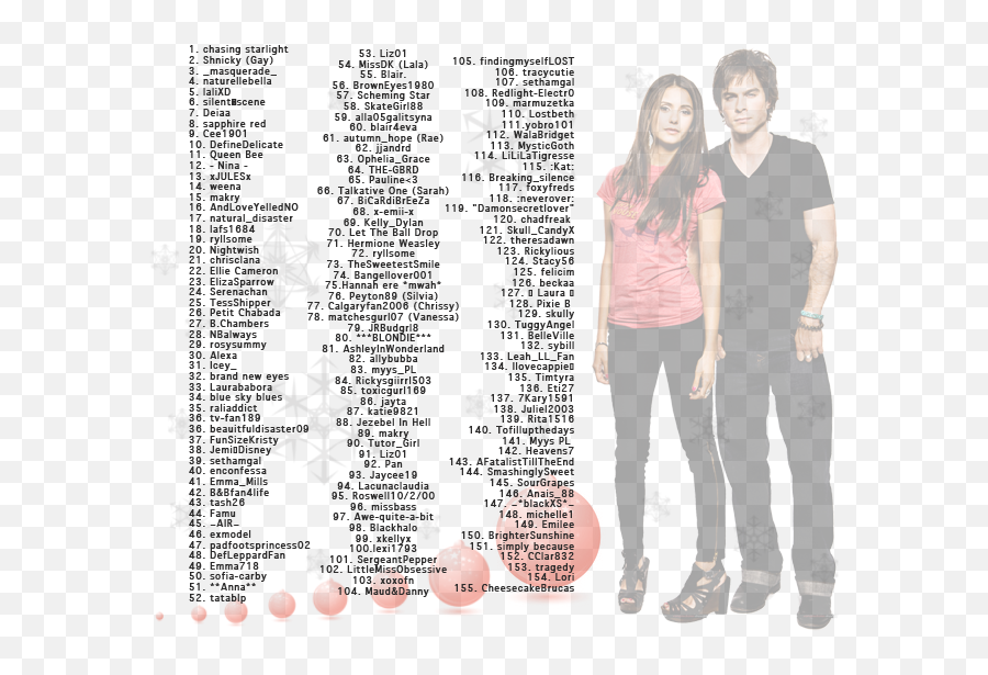 Nina Dobrev Png Tumblr - Elena And Damon Png,Nina Dobrev Png