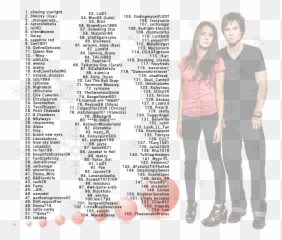 Nina Dobrev Png Tumblr - Elena And Damon Png,Nina Dobrev Png