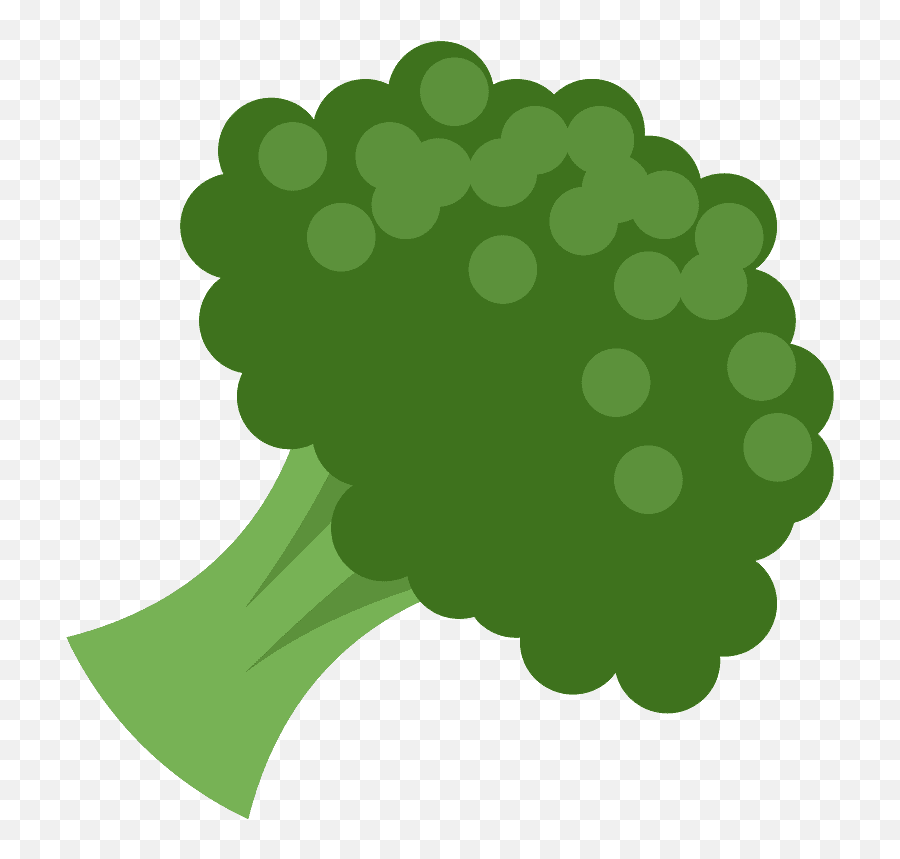 Broccoli Emoji Clipart - Broccoli Emoji Meaning Png,Brocoli Png