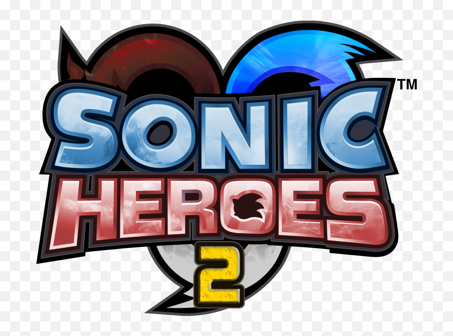 Sonic Heroes 2 Logo Transparent Png - Sonic Heroes 2 Logo,Sonic Logo Transparent
