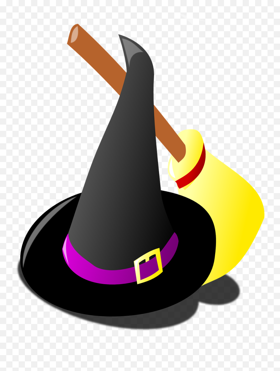 Witch Hat Broom Costume - Witchcraft Png,Witch Hat Transparent