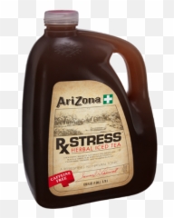 Arizona Rx Stress Herbal Iced Tea - Arizona Rx Stress Herbal Tea Png,Arizona Iced Tea Png