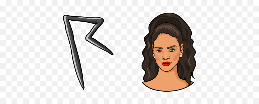 Custom Cursor Browser Extension - Clip Art Png,Rihanna Transparent