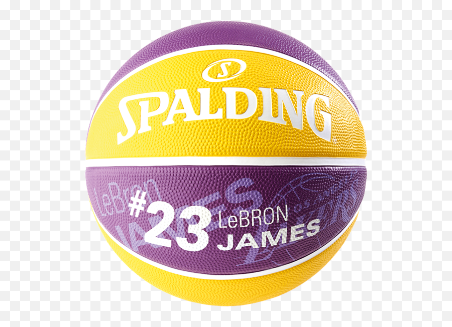 Lebron James Ball Hd Png Download - Spalding Lebron James Basketball,Lebron James Transparent Background