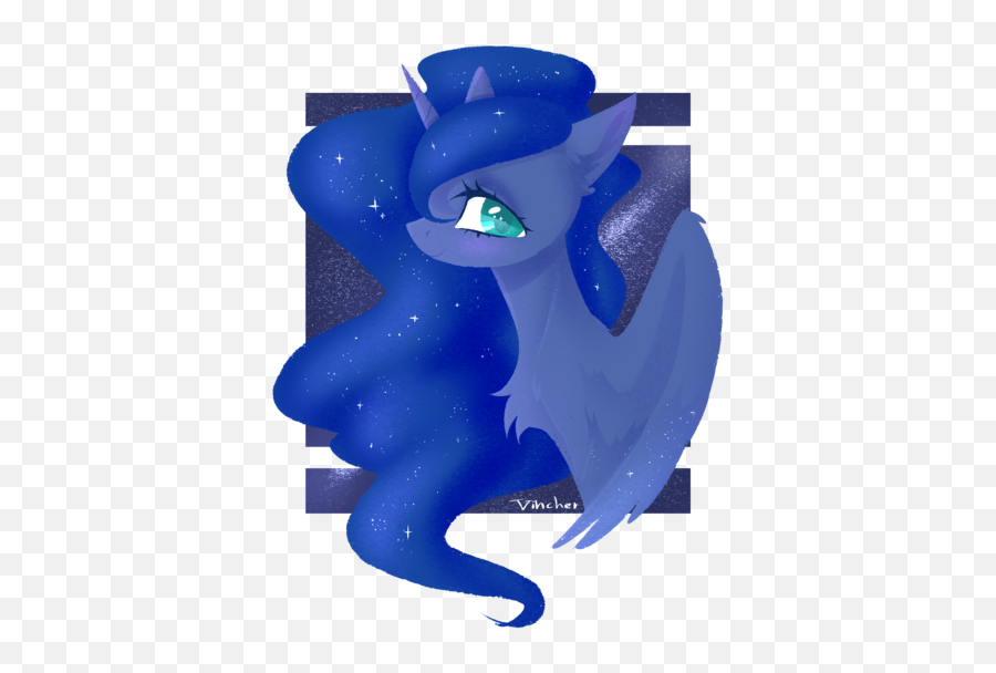 Vincher Female Mare - Cartoon Png,Luna Transparent Background