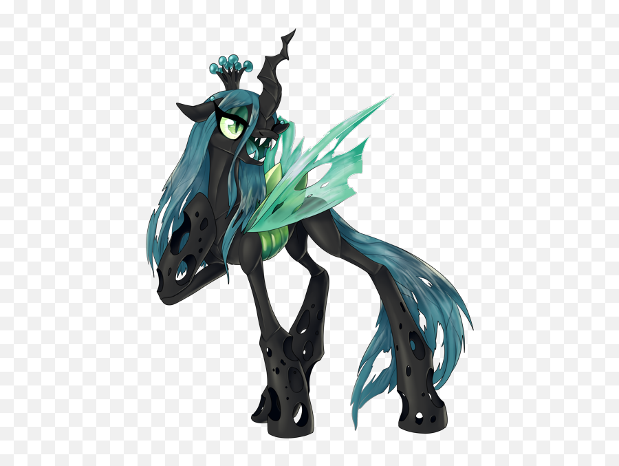 2358366 - Safe Artistpoole Queen Chrysalis Changeling Queen Chrysalis Png,Queen Crown Transparent Background